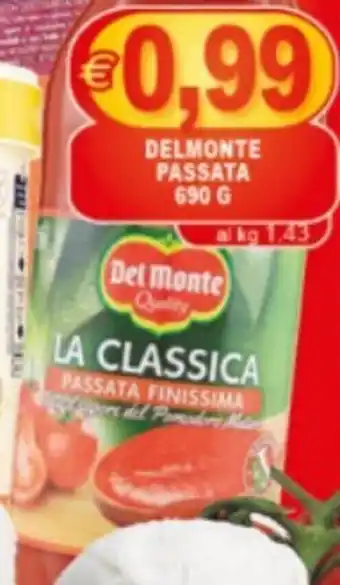 Gesad Supermercati DELMONTE PASSATA 690 G offerta
