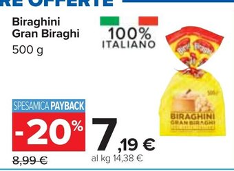 Carrefour Biraghini Gran Biraghi 500 g offerta