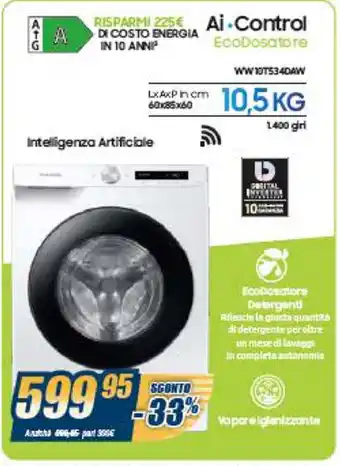 Ai Control WW10T534DAW