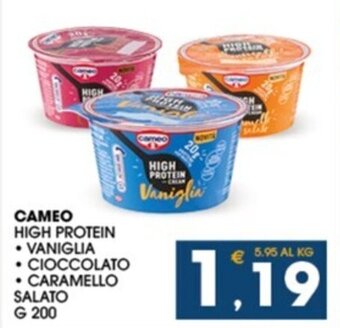 SeBón Supermercati CAMEO HIGH PROTEIN G 200 offerta