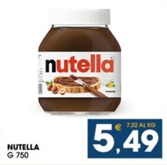 SeBón Supermercati NUTELLA G 750 offerta