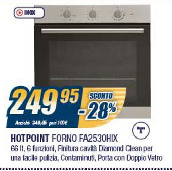 Sinergy Hotpoint Forno FA2530HIX offerta