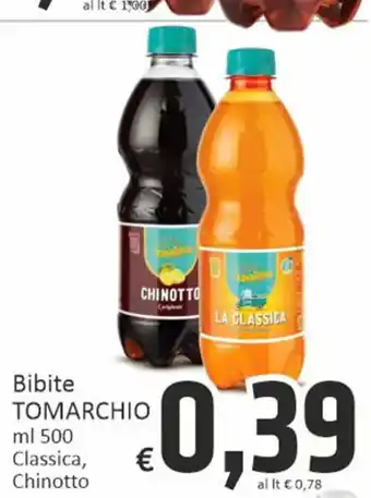 Paghi Poco Bibite TOMARCHIO ml 500 Classica, Chinotto offerta
