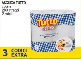 Splendidi e Splendenti ASCIUGA TUTTO cucina 280 strappi 2 rotoli offerta