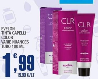 Splendidi e Splendenti EVELON TINTA CAPELLI COLOR VARIE NUANCES TUBO 100 ML offerta