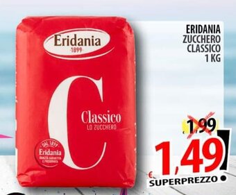 Il Genio Supermercato ERIDANIA ZUCCHERO CLASSICO 1 KG offerta