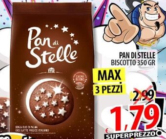 Il Genio Supermercato PAN DI STELLE BISCOTTO 350 GR offerta