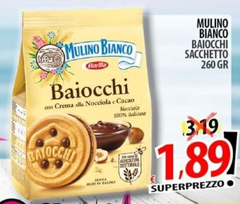 Il Genio Supermercato MULINO BIANCO BAIOCCHI SACCHETTO 260 GR offerta