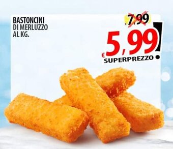 Il Genio Supermercato BASTONCINI DI MERLUZZO offerta