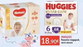 HUGGIES Pannolini megapack, varie misure