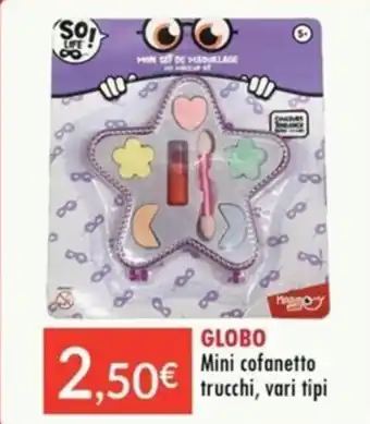 GLOBO Mini cofanetto trucchi, vari tipi