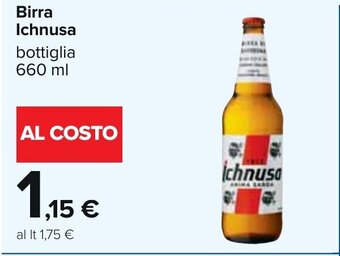 Carrefour Birra Ichnusa bottiglia 660 ml offerta