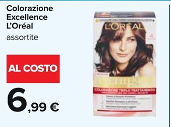 Carrefour Colorazione Excellence L'Oréal assortite offerta