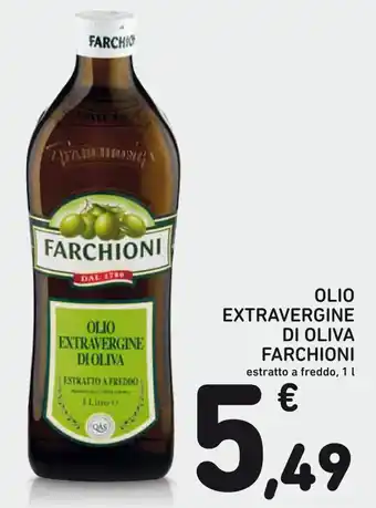 Spazio Conad OLIO EXTRAVERGINE DI OLIVA FARCHIONI estratto a freddo, 1 l offerta