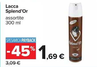Lacca Splend'Or assortite 300 ml