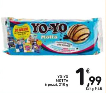Spazio Conad YO-YO MOTTA 6 pezzi, 210 g offerta