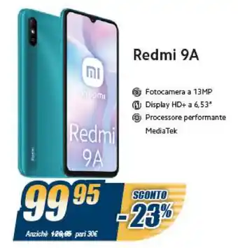 Sinergy Redmi 9A offerta