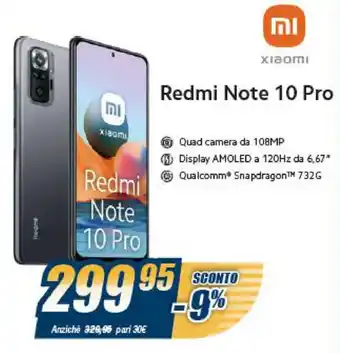 Sinergy Mi Xiaomi Redmi Note 10 Pro offerta
