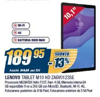 Lenovo Tablet M10 HD ZA6V0123SE