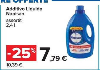 Carrefour Additivo Liquido Napisan assortiti 2,4 l offerta
