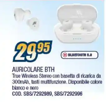 Sbs Auricolare BTH