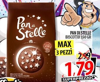 Il Genio Supermercato PAN DI STELLE BISCOTTO 350 GR offerta