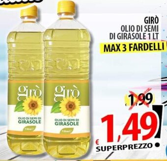 Il Genio Supermercato GIRÒ OLIO DI SEMI DI GIRASOLE 1 LT offerta