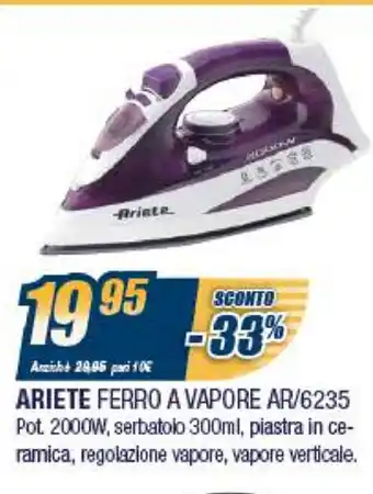 Sinergy Ariete Ferro A Vapore AR/6235 offerta