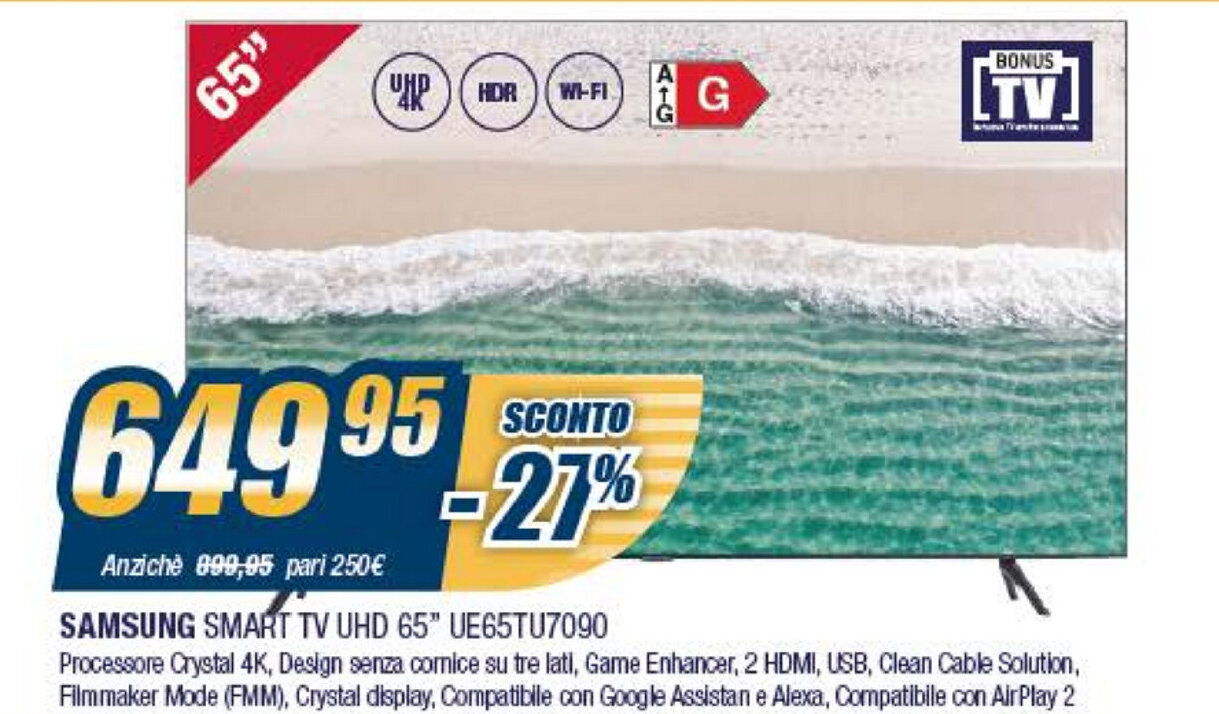 Samsung Smart TV UHD 65\