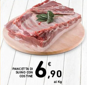 PANCETTA DI SUINO CON COSTINE