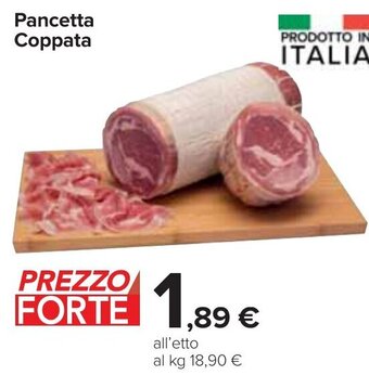 Carrefour Pancetta Coppata offerta