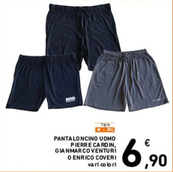 PANTALONCINO UOMO PIERRE CARDIN, GIANMARCO VENTURI O ENRICO COVERI