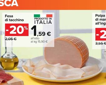 Carrefour Fesa di tacchino offerta