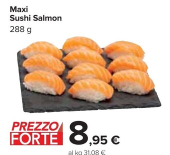 Carrefour Maxi Sushi Salmon 288 g offerta