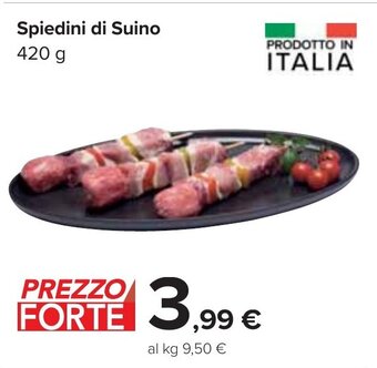 Carrefour Spiedini di Suino 420 g offerta