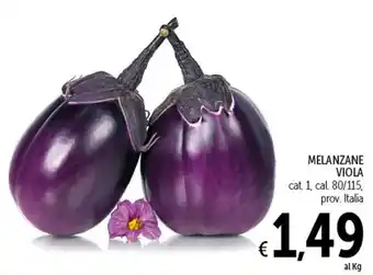 Spazio Conad MELANZANE VIOLA offerta