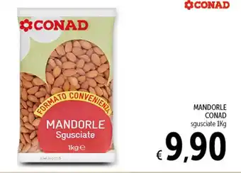 Spazio Conad MANDORLE CONAD sgusciate 1Kg offerta