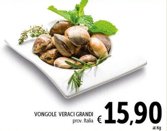 Spazio Conad VONGOLE VERACI GRANDI offerta