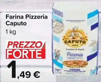 Carrefour Farina Pizzeria Caputo 1 kg offerta