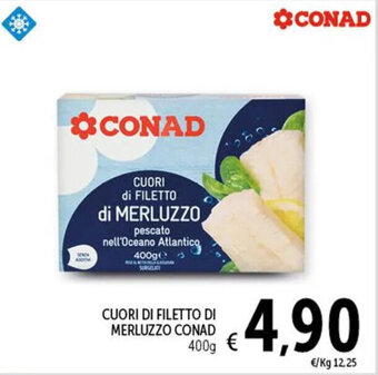 Spazio Conad CUORI DI FILETTO DI MERLUZZO CONAD 400g offerta