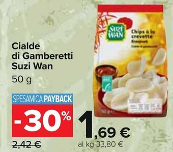 Cialde di Gamberetti Suzi Wan 50 g