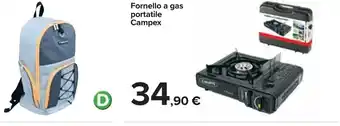 Fornello a gas portatile Campex