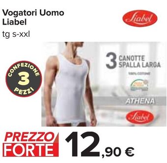 Carrefour Vogatori Uomo Liabel tg s-xxl offerta