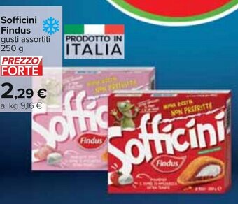 Carrefour Sofficini Findus gusti assortiti 250 g offerta