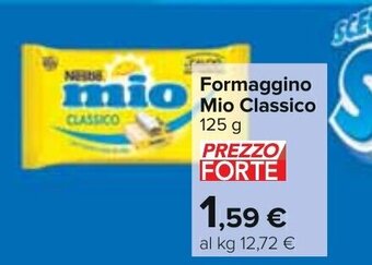 Carrefour Formaggino Mio Classico 125 g offerta