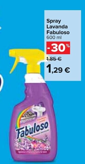 Carrefour Spray Lavanda Fabuloso 600 ml offerta