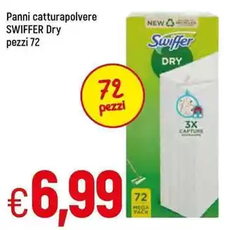 Galassia Panni catturapolvere SWIFFER Dry pezzi 72 offerta
