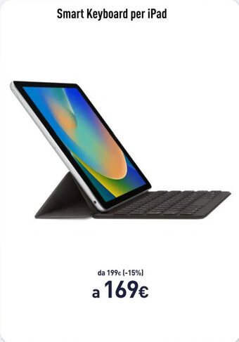 Unieuro Smart Keyboard per iPad offerta