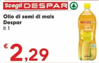 DeSpar Express Olio di semi di mais Despar It 1 offerta
