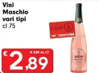 DeSpar Express Vini Maschio vari tipi cl 75 offerta